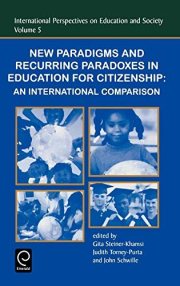Couverture : New paradigms and recurring paradoxes in education for citizenship