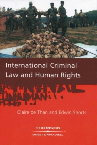 Couverture : International criminal law and human rights