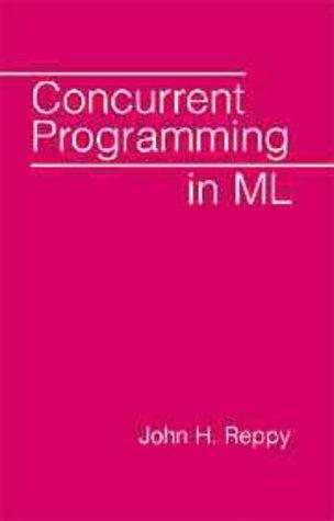 Couverture : Concurrent Programming in ML