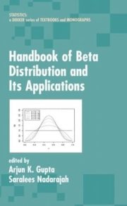 Couverture : Handbook of beta distribution and its applications