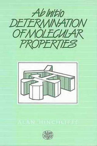 Couverture : Ab initio determination of molecular properties