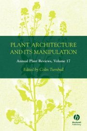 Couverture : Plant Architecture and Its Manipulation