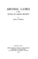 Couverture : Abysmal games in the novels of Samuel Beckett
