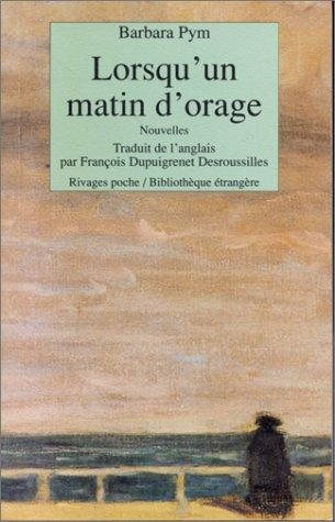 Couverture : Lorsqu'un matin d'orage