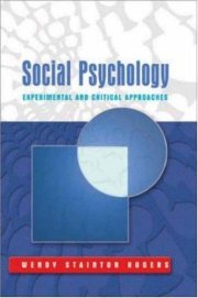 Couverture : Social psychology