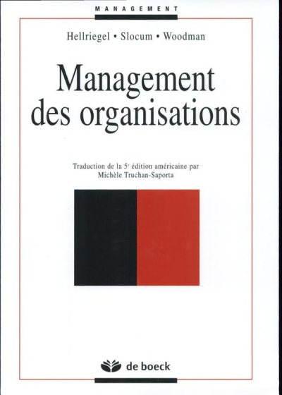 Couverture : Management des organisations