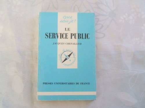 Couverture : Le Service public