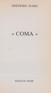 Couverture : Coma