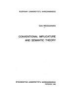 Couverture : Conventional implicature and semantic theory