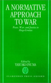 Couverture : A Normative approach to war