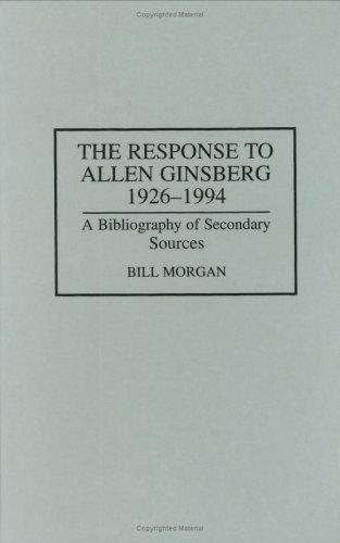 Couverture : The response to Allen Ginsberg, 1926-1994