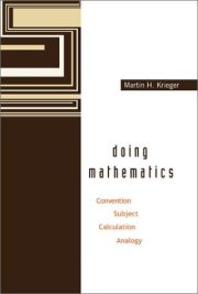 Couverture : Doing Mathematics