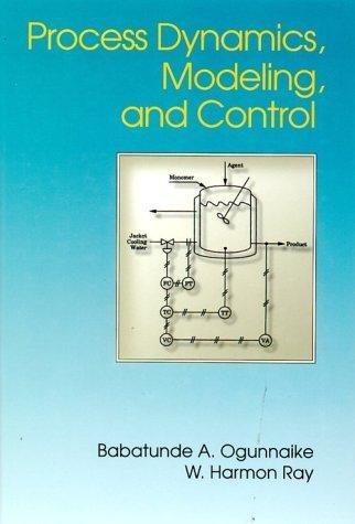Couverture : Process dynamics, modeling, and control