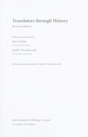 Couverture : Translators Through History