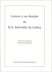 Couverture : Lettres à un disciple