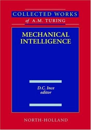 Couverture : Mechanical intelligence