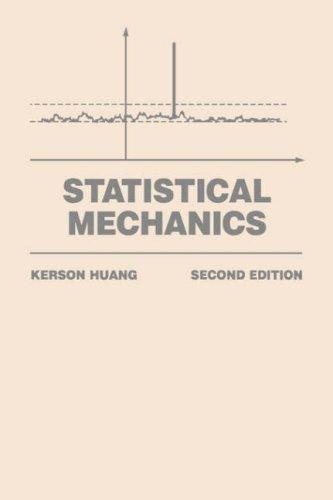 Couverture : Statistical mechanics