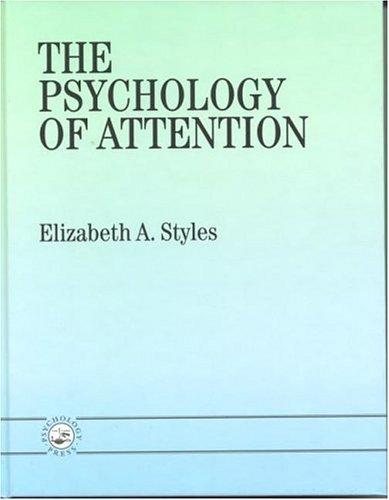 Couverture : The Psychology Of Attentional Behaviour