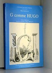 Couverture : G comme hugo