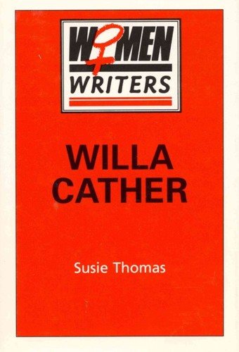 Couverture : Willa Cather