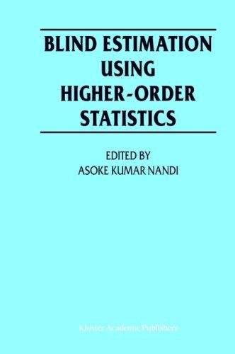 Couverture : Blind estimation using higher-order statistics