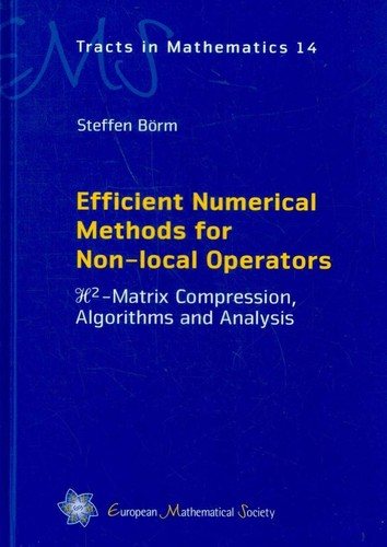 Couverture : Efficient numerical methods for non-local operators