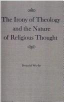 Couverture : The irony of theology and the nature of religious thought