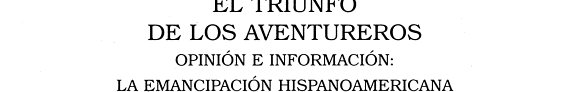 Couverture : El triunfo de los aventureros