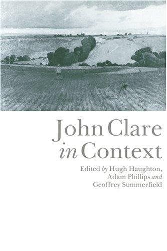 Couverture : John Clare in Context