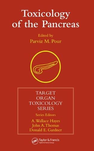 Couverture : Toxicology of the Pancreas (Target Organ Toxicology Series)