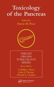 Couverture : Toxicology of the Pancreas (Target Organ Toxicology Series)