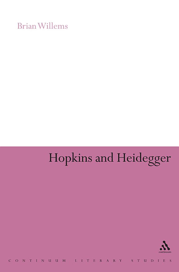 Couverture : Hopkins and Heidegger
