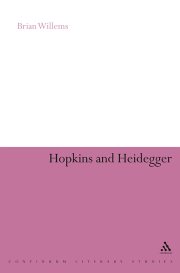 Couverture : Hopkins and Heidegger