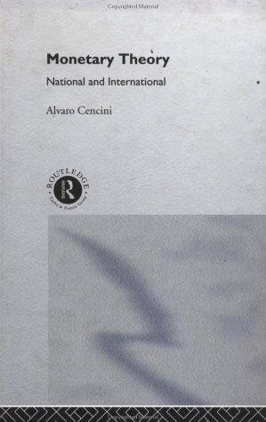 Couverture : Monetary theory