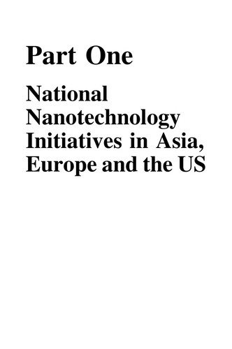 Couverture : Nanotechnology