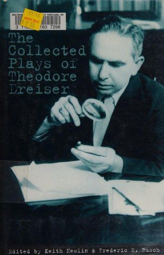 Couverture : The Collected Plays of Theodore Dreiser
