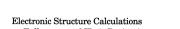 Couverture : Electronic structure calculations on fullerenes and their derivatives