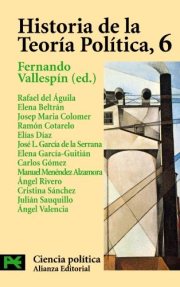 Couverture : Historia de la Teoría Política, 6