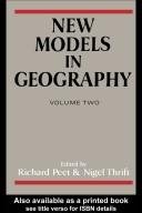 Couverture : New Models in Geography, Volume 2 