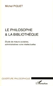 Couverture : Le philosophe & la bibliothèque