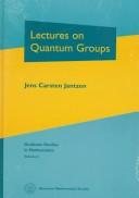 Couverture : Lectures on quantum groups