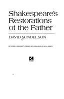 Couverture : Shakespeare's restorations of the father