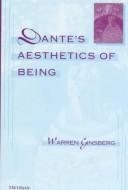 Couverture : Dante's aesthetics of being