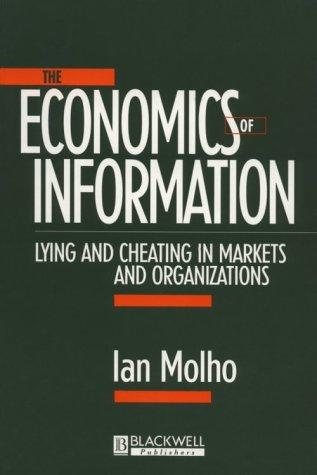 Couverture : The economics of information