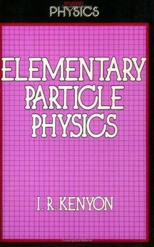 Couverture : Elementary particle physics