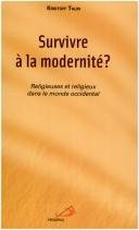 Couverture : Survivre à la modernité?