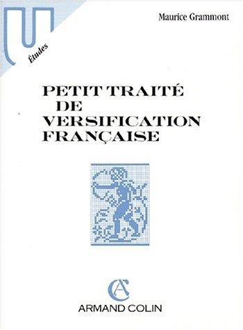 Couverture : Petit traité de versification française
