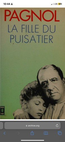 Couverture : La Fille du puisatier