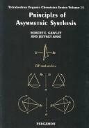 Couverture : Principles of asymmetric synthesis
