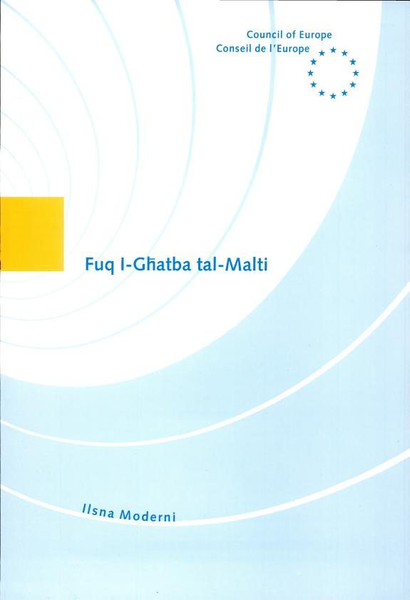 Couverture : Fuq l-għatba tal-Malti
